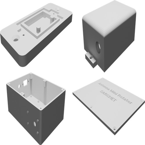 Custodia per rotatore mini - custodia,