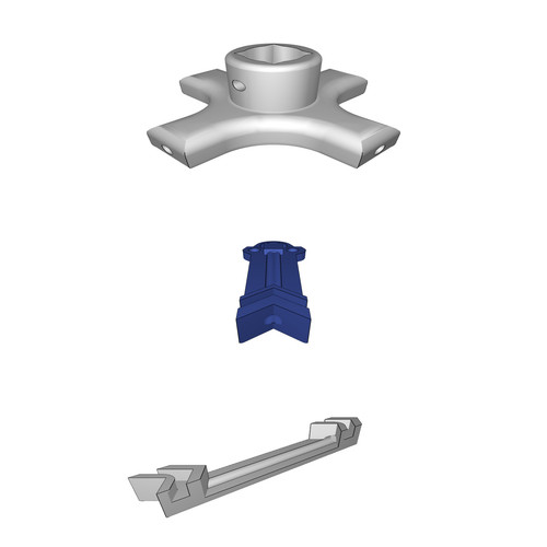 Kit montaggio antenna cubical - kit,
