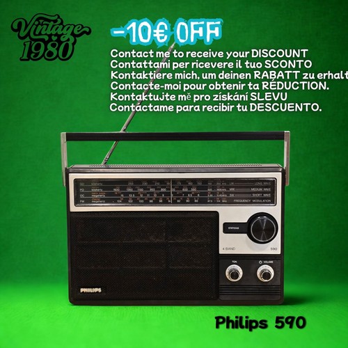 1984 philips 590 90al590 - 1984,