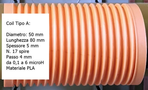 Bobina stampata per antenna - stampata,